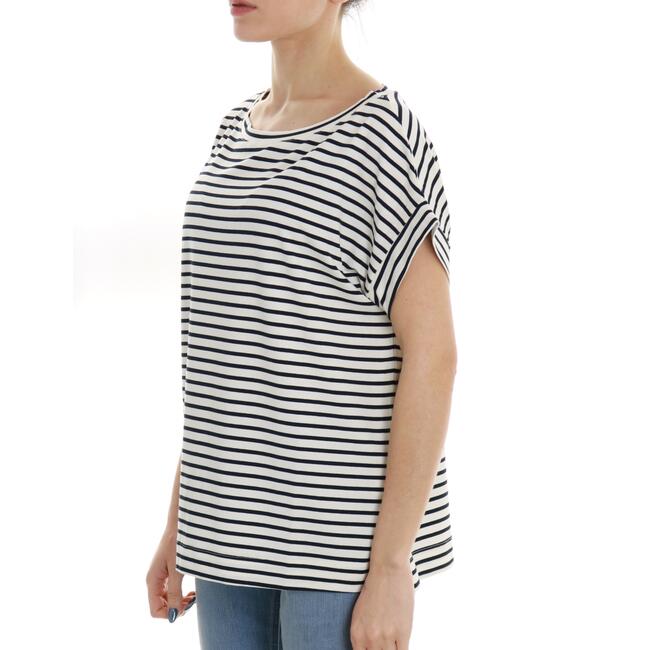 T-SHIRT RIGHE VICOLO - Mad Fashion | img vers.650x/